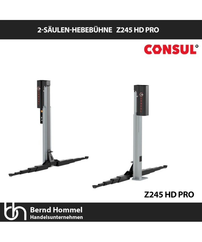 4,5 To. 2 Säulen Hebebühne Z245 HD Pro von Consul