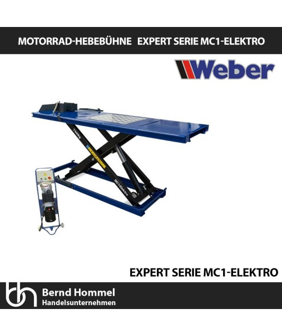 Profi Motorrad Hebebühne Weber MC1-Elektro
